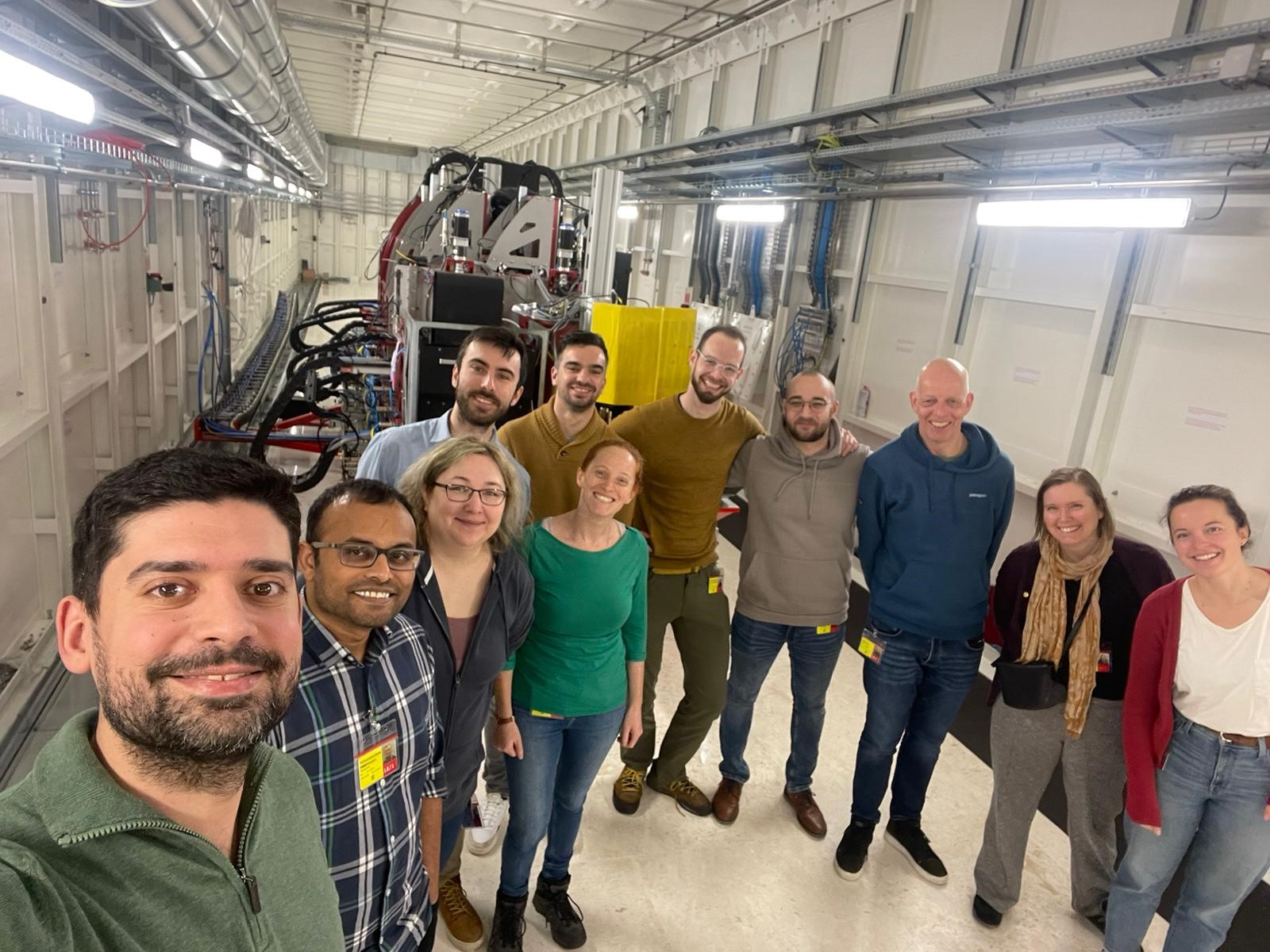 Last months visit to the European Synchrotron Radiation Facility